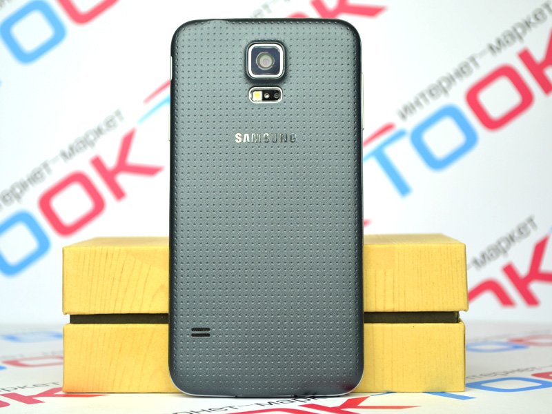 Cмартфон Samsung Galaxy S5 G900F Charcoal Black, Мобильный ТЕЛЕФОН