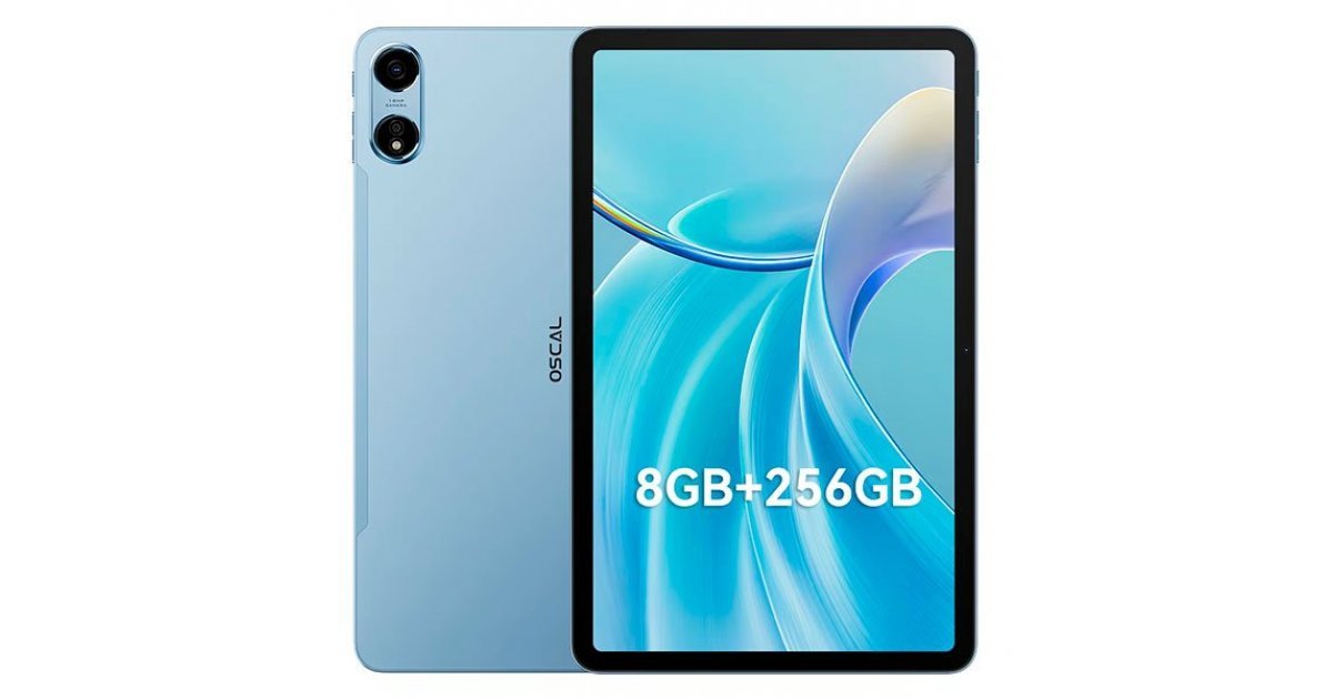 Oscal Pad 100 (12+256 Гб) Blue купить планшет: обзор, параметры
